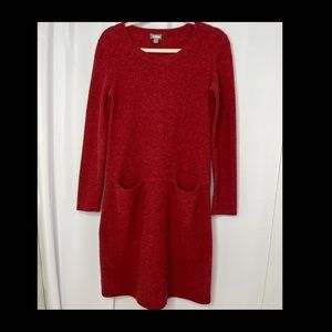 J Puré Jill Wool Cashmere Sweater Dress XS
